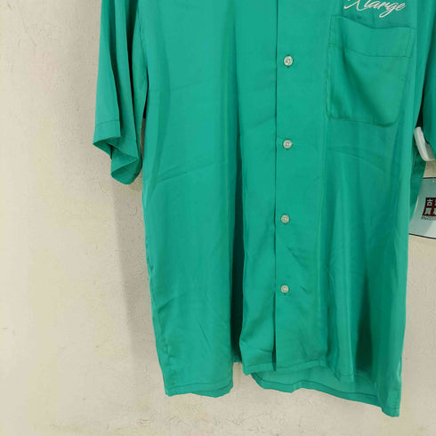 エクストララージ XLARGE S/S ACCIDENT SATIN SHIRT メンズ JPN:M