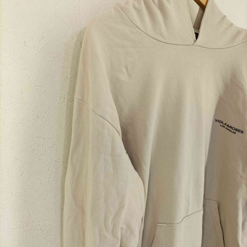 ビオラアンドローゼス VIOLA&ROSES Circle core logo Back Print Hoodie メンズ