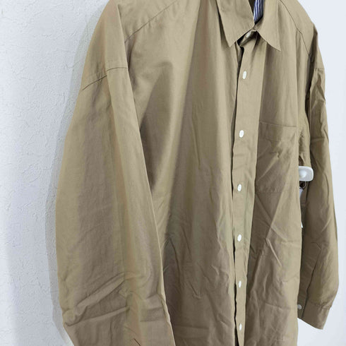 ミスタージェントルマン MR.GENTLEMAN DOUBLE FRONT LONG SHIRT ダブルフロントロングシャツ メンズ JPN:M