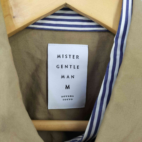 ミスタージェントルマン MR.GENTLEMAN DOUBLE FRONT LONG SHIRT ダブルフロントロングシャツ メンズ JPN:M