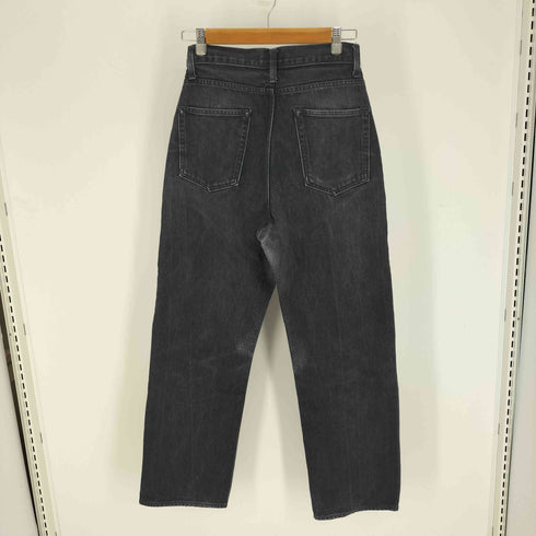 シオタ CIOTA スビンコットン13.5ozハイウエストデニムパンツ レディース 28