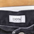 シオタ CIOTA スビンコットン13.5ozハイウエストデニムパンツ レディース 28