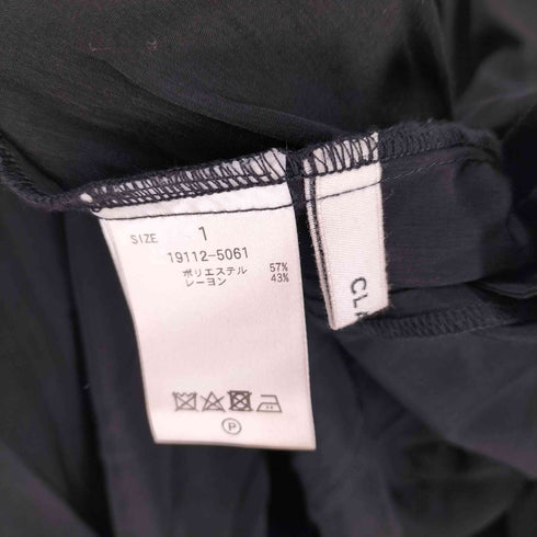 クラネ CLANE 19SS ダブルフェイスティアードワンピース レディース JPN:1