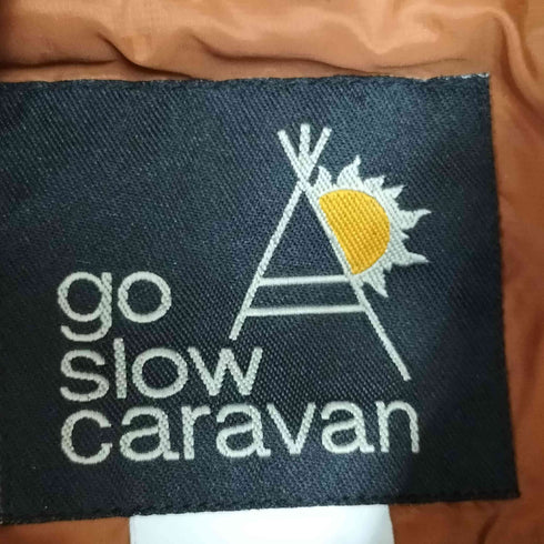 ゴースローキャラバン go slow caravan キルティングフーディ ナイロン中綿ジャケット メンズ JPN:4