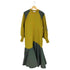ヘリンドットサイ HeRIN.CYE Elbow patch knit one-piece エルボーパッチニットワンピース レディース FREE