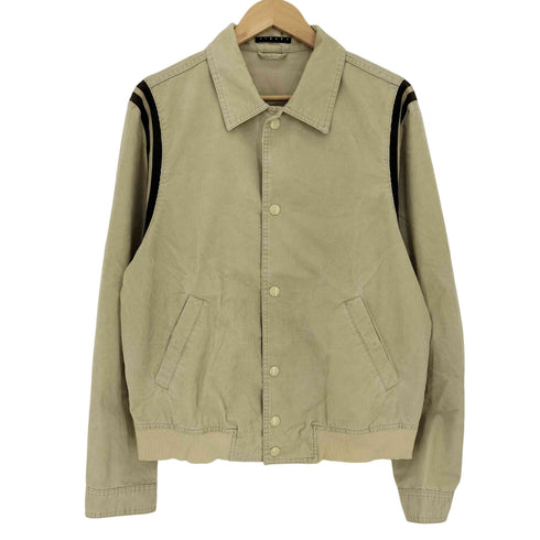 シスレー SISLEY イタリア製 スナップボタン コーデュロイジャケット メンズ import:L