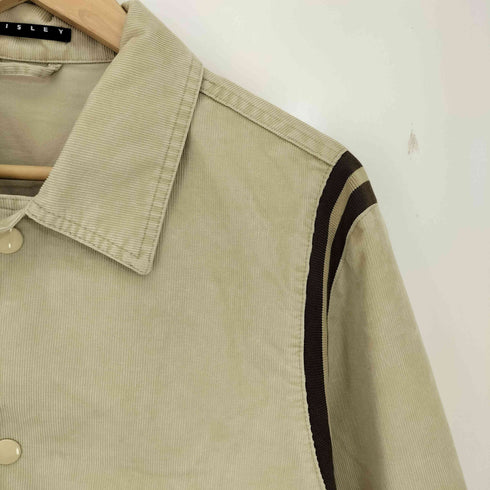 シスレー SISLEY イタリア製 スナップボタン コーデュロイジャケット メンズ import:L