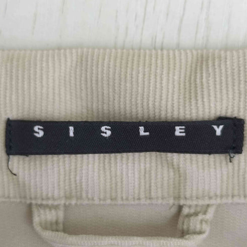 シスレー SISLEY イタリア製 スナップボタン コーデュロイジャケット メンズ import:L