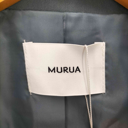 ムルーア MURUA ピークドラペルベルトジレ レディース F