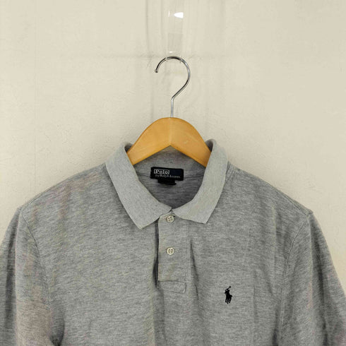 ポロバイラルフローレン Polo by RALPH LAUREN 90-00s MADE IN PERU スモールポニー刺繍ポロシャツ メンズ import:L 14-16