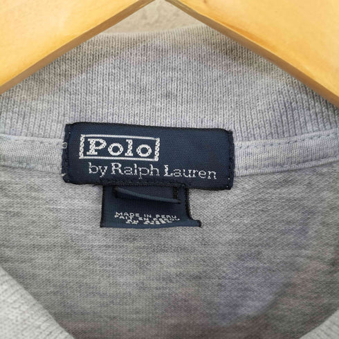 ポロバイラルフローレン Polo by RALPH LAUREN 90-00s MADE IN PERU スモールポニー刺繍ポロシャツ メンズ import:L 14-16