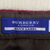 バーバリーブルーレーベル BURBERRY BLUE LABEL ロゴプレート ウールチェックミニスカート レディース 38