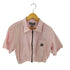 カーハート Carhartt S/S ジップアップ クロップドシャツ レディース import:L