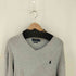 ポロラルフローレン POLO RALPH LAUREN PIMA COTTON スモールポニー刺繍 Vネックコットンニット メンズ import:M