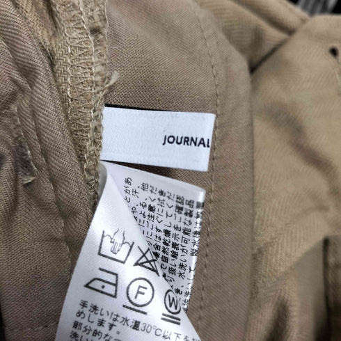 ジャーナルスタンダード JOURNAL STANDARD リネンクロップドキュロットパンツ レディース 38