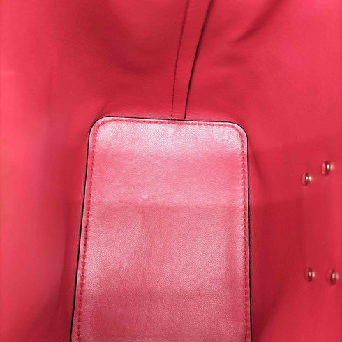 ヴァレンティノガラヴァーニ VALENTINO GARAVANI MADE IN ITALY ロゴ レザー 巾着ハンドポーチ レディース