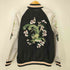 花柄 リバーシブル スカジャン レディース import:M