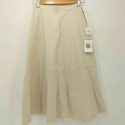 アーバンリサーチドアーズ URBAN RESEARCH DOORS コットンポリ ヘムカットオフスカート レディース 36