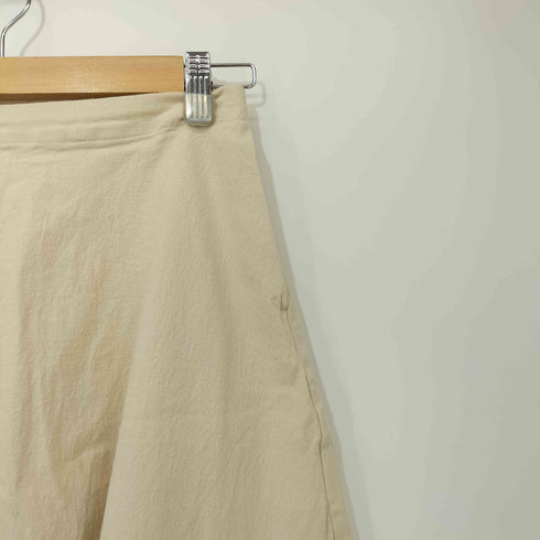 アーバンリサーチドアーズ URBAN RESEARCH DOORS コットンポリ ヘムカットオフスカート レディース 36