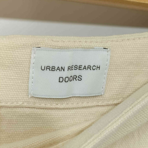 アーバンリサーチドアーズ URBAN RESEARCH DOORS コットンポリ ヘムカットオフスカート レディース 36