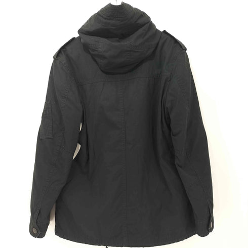 バーバリーブラックレーベル BURBERRY BLACK LABEL 裏地チェック ライナー付きジャケット レディース LL