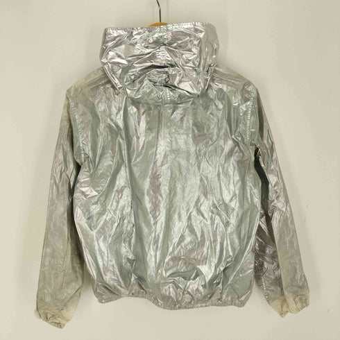 アクネ Acne ナイロンメタリックジップアップパーカー レディース 34