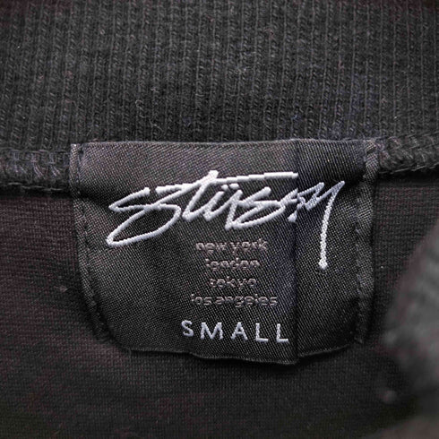 ステューシー Stussy ストックロゴ刺繍 コットン混 ナイロン ノースリーブワンピース レディース import:S