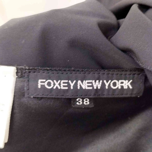 フォクシーニューヨーク FOXEY NEW YORK ノースリーブワンピース レディース 38