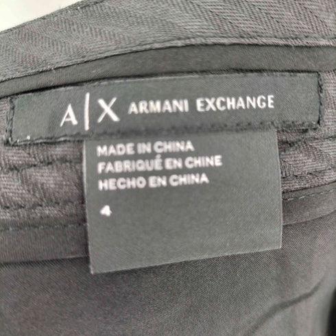 アルマーニエクスチェンジ ARMANI EXCHANGE フェイクレザーミニスカート レディース 4