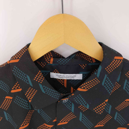ジャーナルスタンダード JOURNAL STANDARD GEOM PATTERN ジオメパターン ワイドシルエット 柄シャツ メンズ JPN:M
