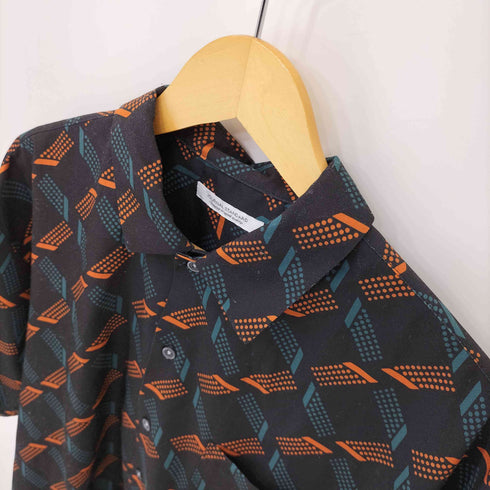 ジャーナルスタンダード JOURNAL STANDARD GEOM PATTERN ジオメパターン ワイドシルエット 柄シャツ メンズ JPN:M