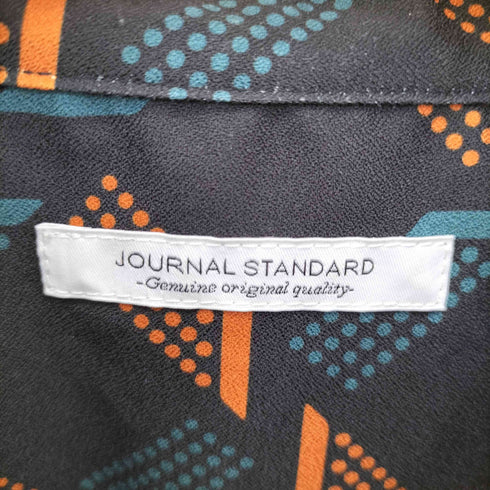 ジャーナルスタンダード JOURNAL STANDARD GEOM PATTERN ジオメパターン ワイドシルエット 柄シャツ メンズ JPN:M