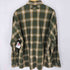 ゴーゴーニーゴーギャラリー 5525Gallery NEL CHECK SHIRT オーバーサイズフランネルチェックシャツ オンブレ シャドーチェック メンズ import:L
