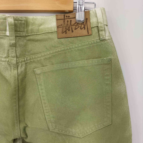 ステューシー Stussy 24SS Spray Dye Big Ol Short Olive メンズ 32
