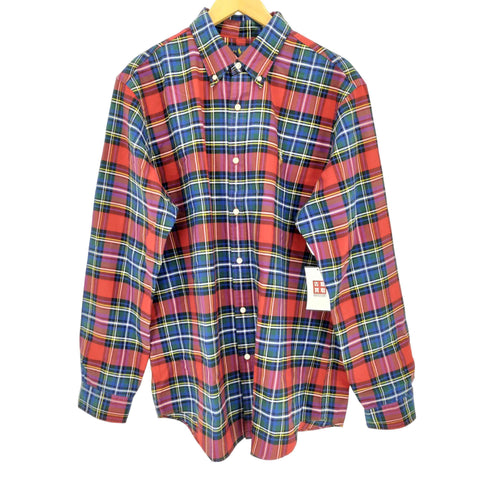 ラルフローレン RALPH LAUREN マルチチェック ボタンダウンシャツ メンズ JPN:XL