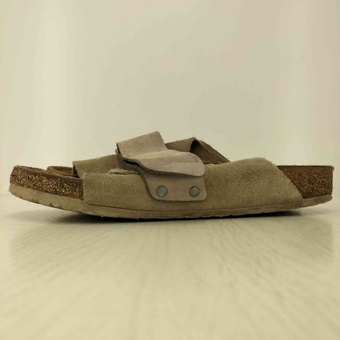 ビルケンシュトック BIRKENSTOCK KYOTO TAUPE ベロアレザー ヌバックレザー メンズ JPN:26