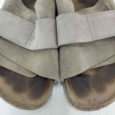 ビルケンシュトック BIRKENSTOCK KYOTO TAUPE ベロアレザー ヌバックレザー メンズ JPN:26