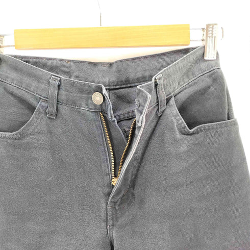 リーバイス Levis 518-1059 ブラックジップアップストレートパンツ レディース W27