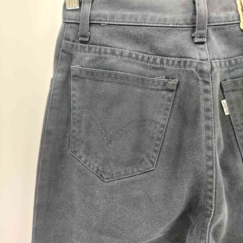 リーバイス Levis 518-1059 ブラックジップアップストレートパンツ レディース W27