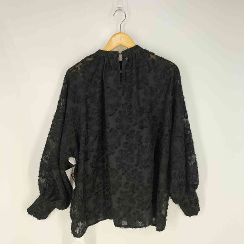 ルエレ Louere ジャガード フラワー ブラウス レディース JPN:M