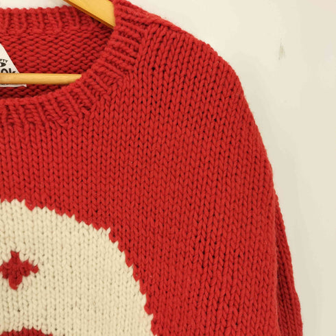 スリフティールック THRIFTY LOOK 太極図 陰陽 ローゲージニット メンズ import:M