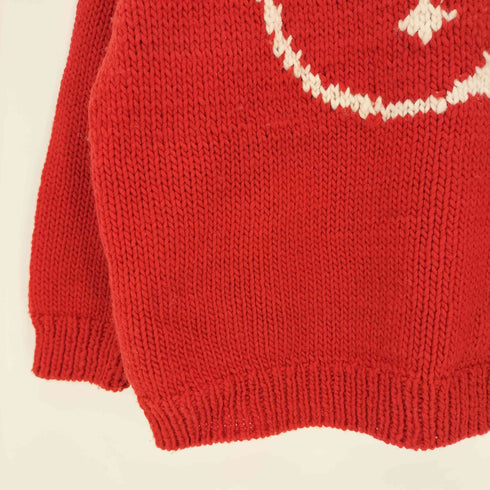 スリフティールック THRIFTY LOOK 太極図 陰陽 ローゲージニット メンズ import:M