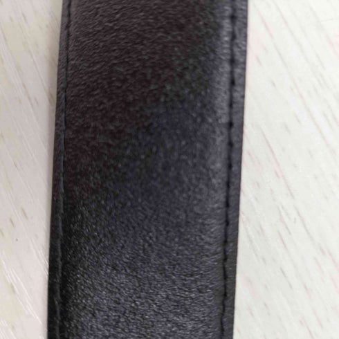 バーバリー BURBERRY シルバーバックルレザーベルト メンズ