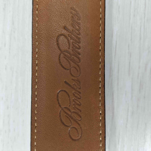 ブルックスブラザーズ BROOKS BROTHERS USA製 レザーベルト メンズ 36/90
