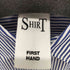 ファーストハンド Firsthand Firsthand By 5525Gallery ストライプビックシルエット L/S シャツ メンズ import:L