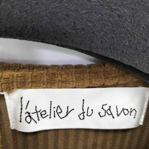 アトリエドゥサボン latelier du savon コーデュロイワンピース レディース FREE