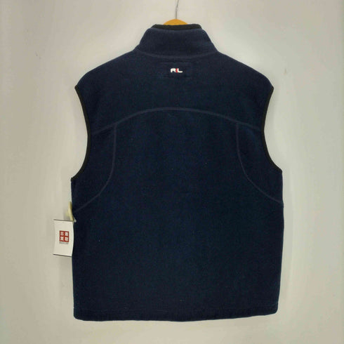 ポロバイラルフローレン Polo by RALPH LAUREN 裏地フリース ジップアップニットベスト メンズ import:L