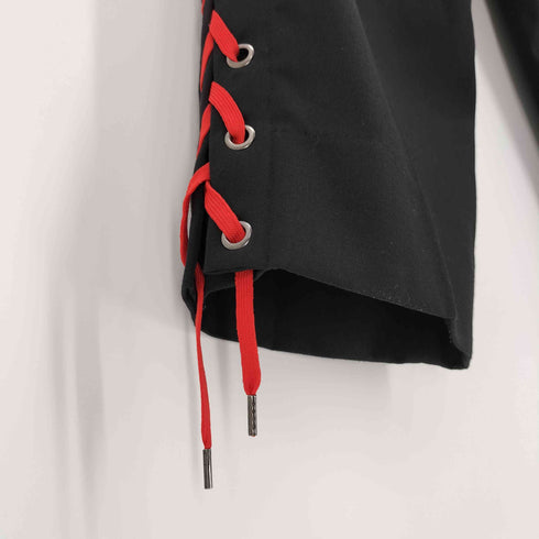 ハレ HARE サイド レースアップ ワンタック スラックス パンツ メンズ JPN:M