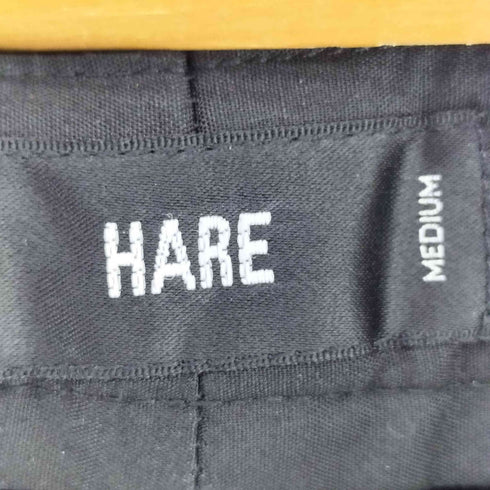 ハレ HARE サイド レースアップ ワンタック スラックス パンツ メンズ JPN:M