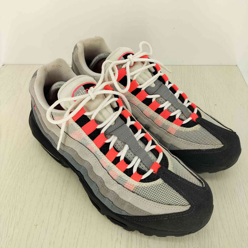 ナイキ NIKE Air Max 95 White/Solar Red メンズ JPN:27.5